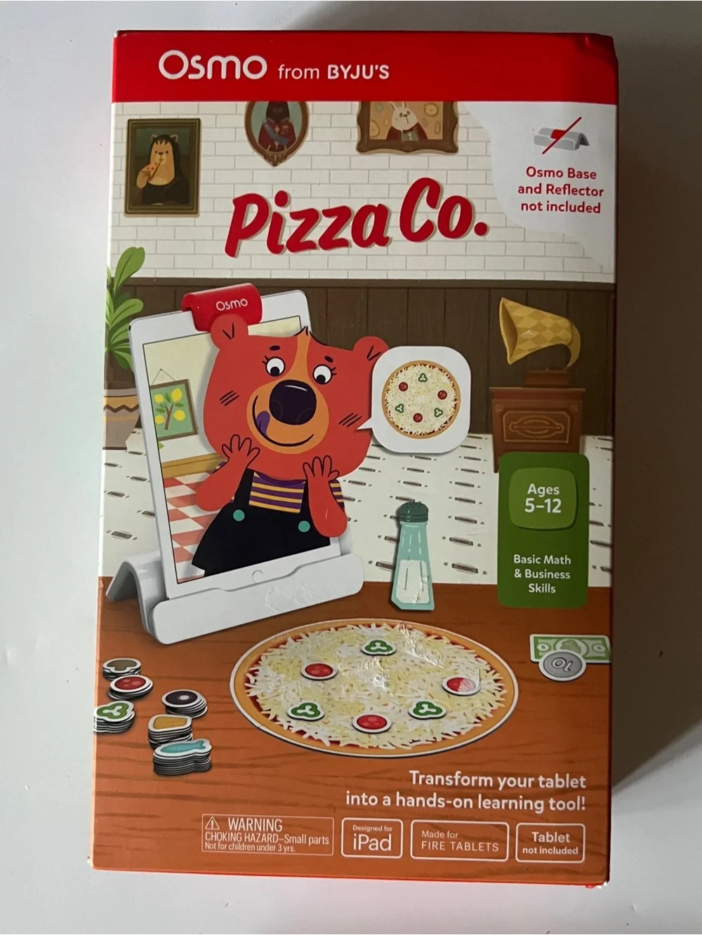 Osmo Pizza Co Educational STEM STEAM Tablet Learning Game Math Business Skills